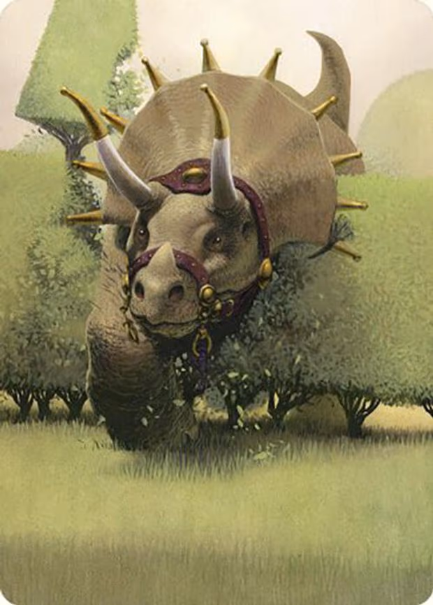 Regal Behemoth Art Card