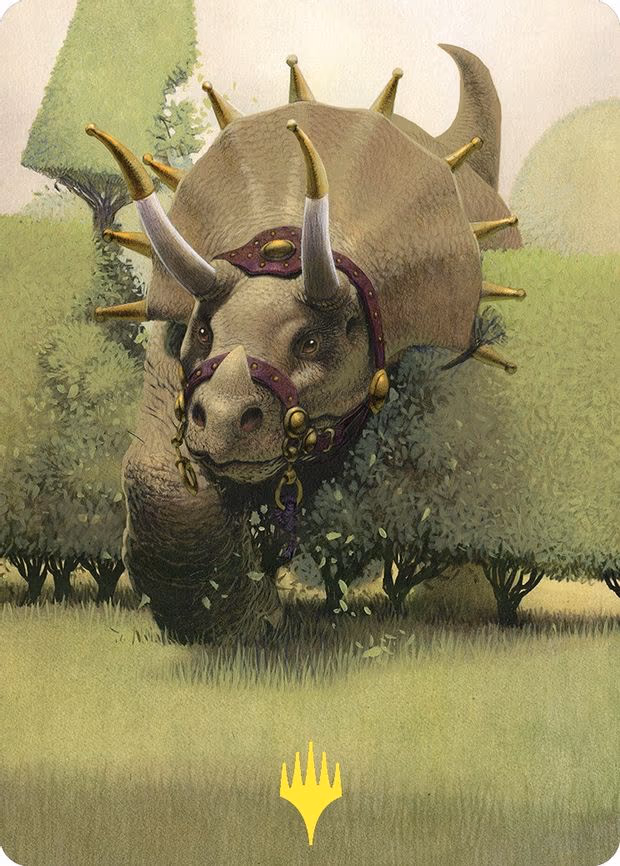 Regal Behemoth Art Card