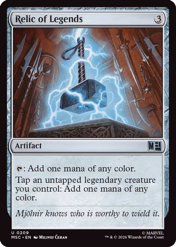 Relic of Legends - U (209)