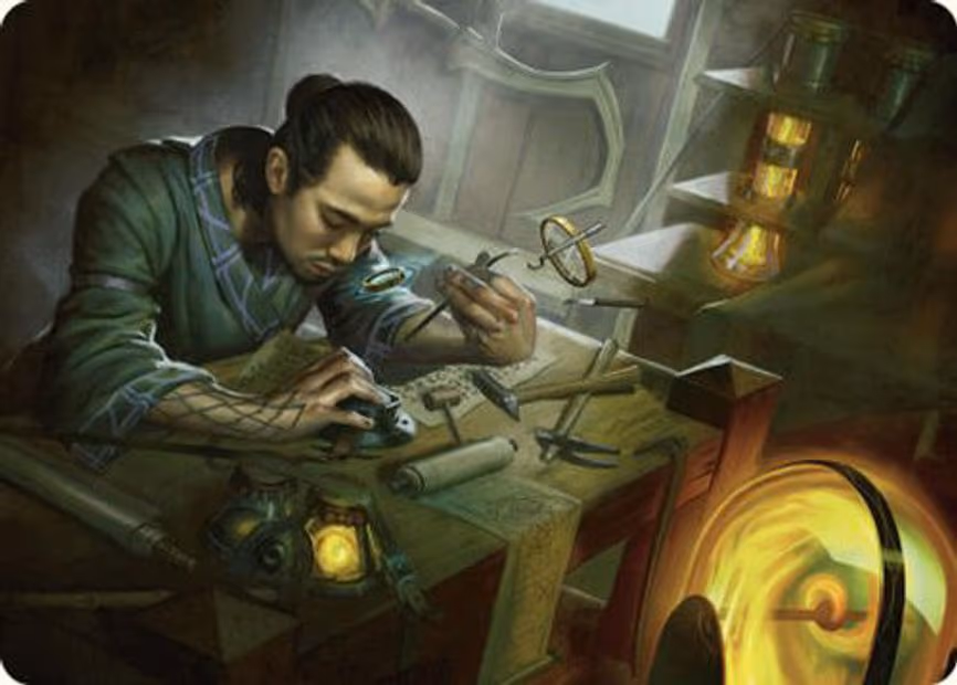 Renowned Weaponsmith Art Card