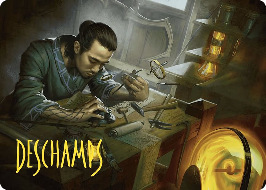 Renowned Weaponsmith Art Card