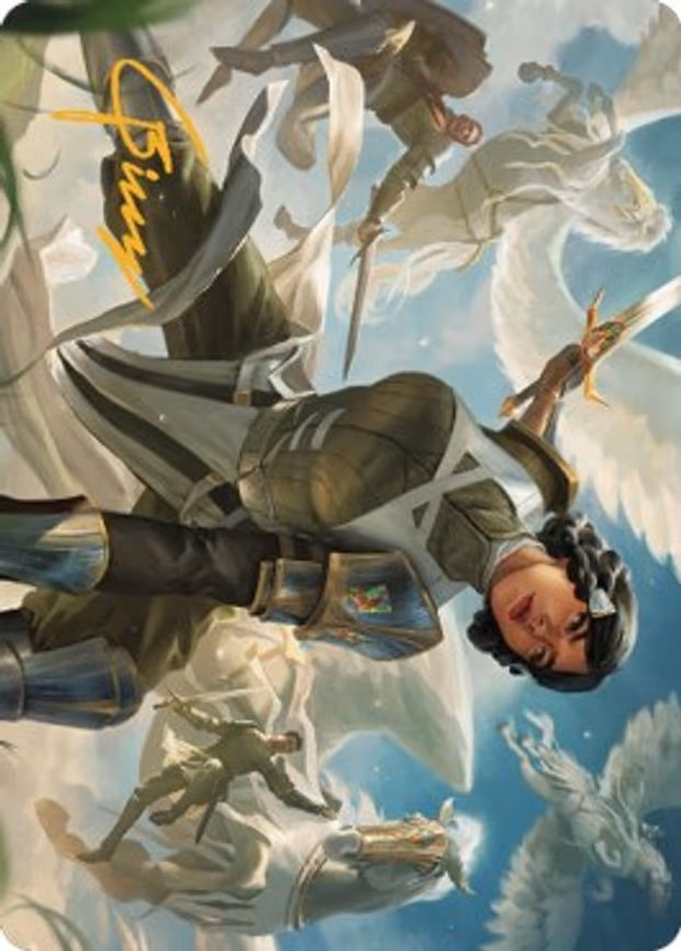 Resolute Reinforcements Art Card