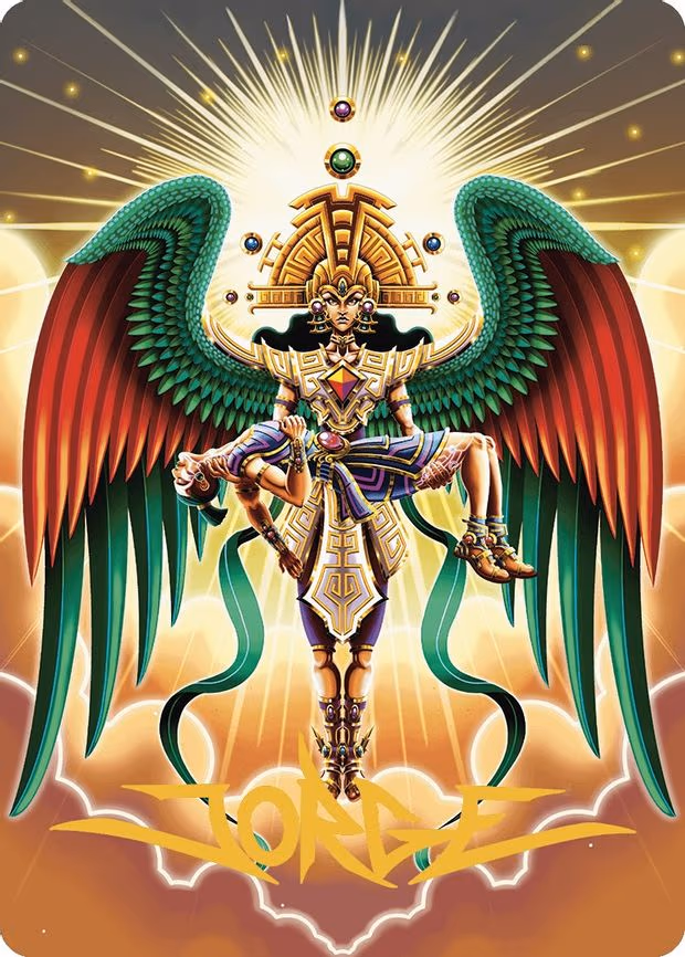 Resplendent Angel Art Card