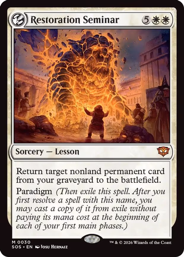 Restoration Seminar