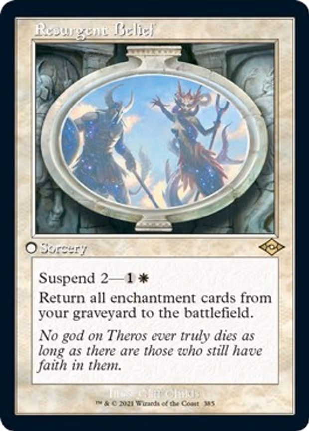 Resurgent Belief (Retro Frame)