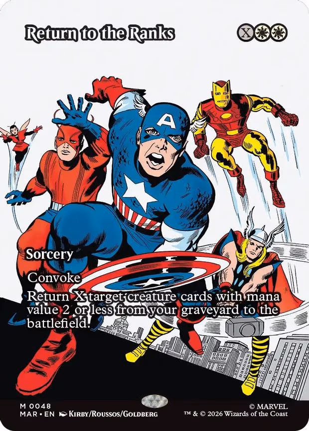 Return to the Ranks - M (48)