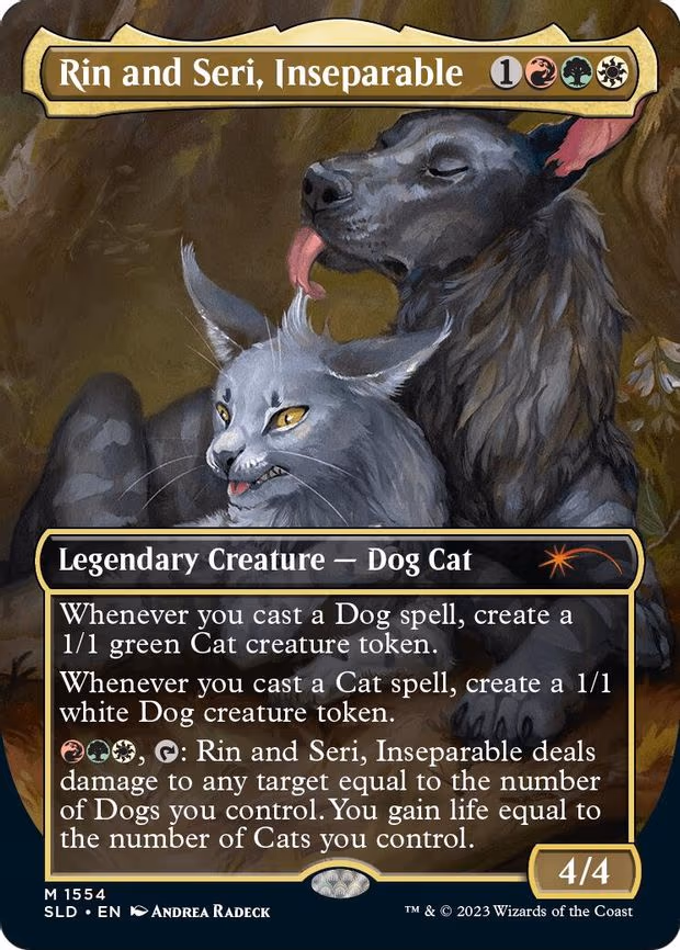 Rin and Seri, Inseparable (Display Commander) - Thick Stock - M (1554)