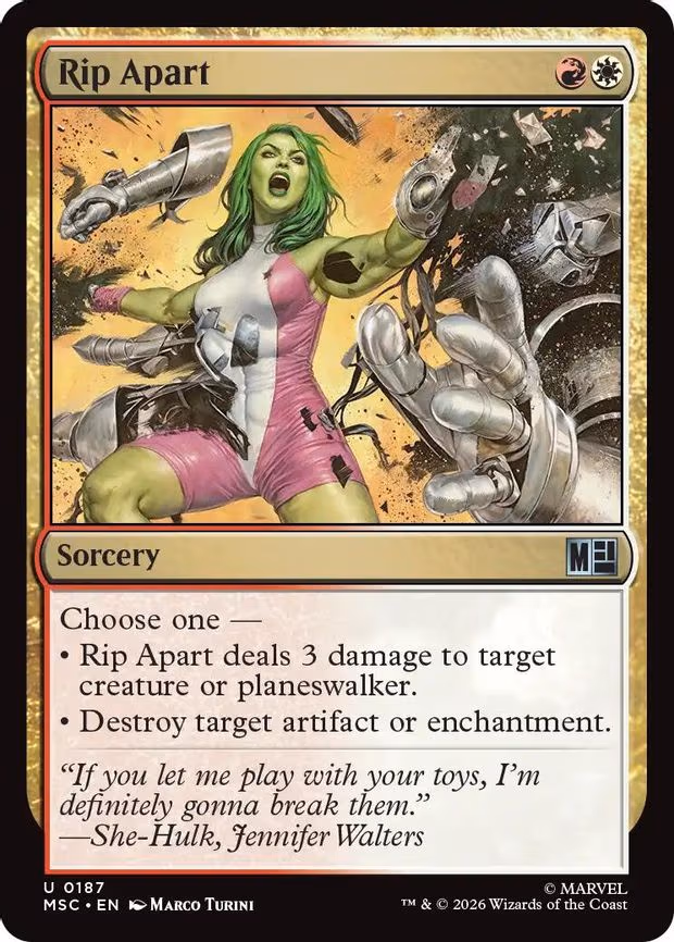 Rip Apart - U (187)