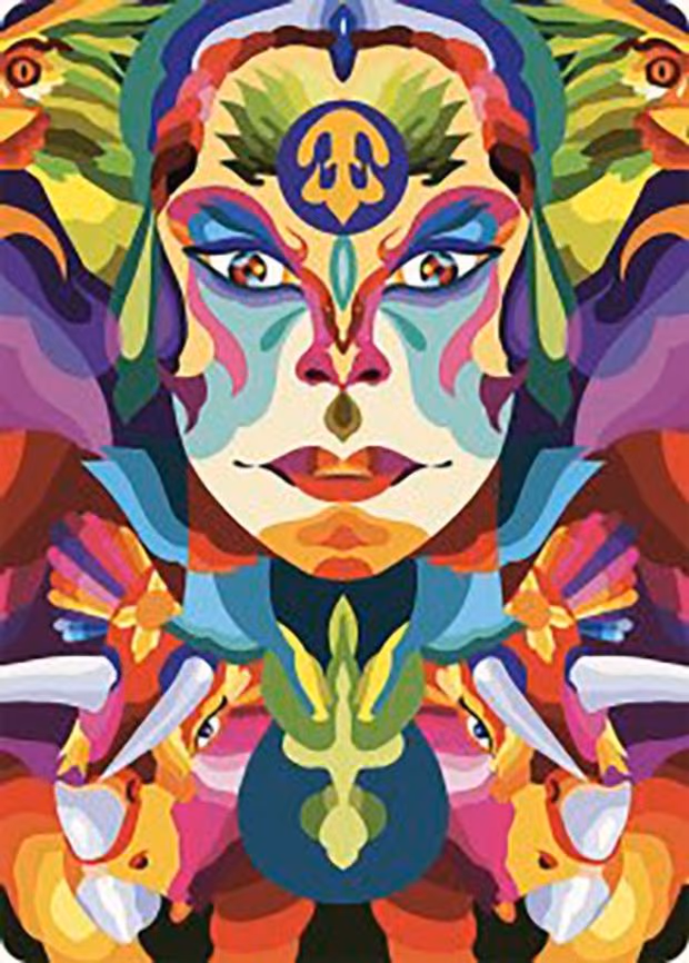 Roar of the Fifth People Art Card