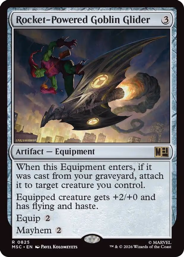 Rocket-Powered Goblin Glider - R (825)