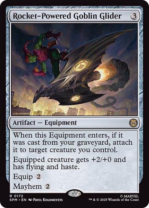 Rocket-Powered Goblin Glider