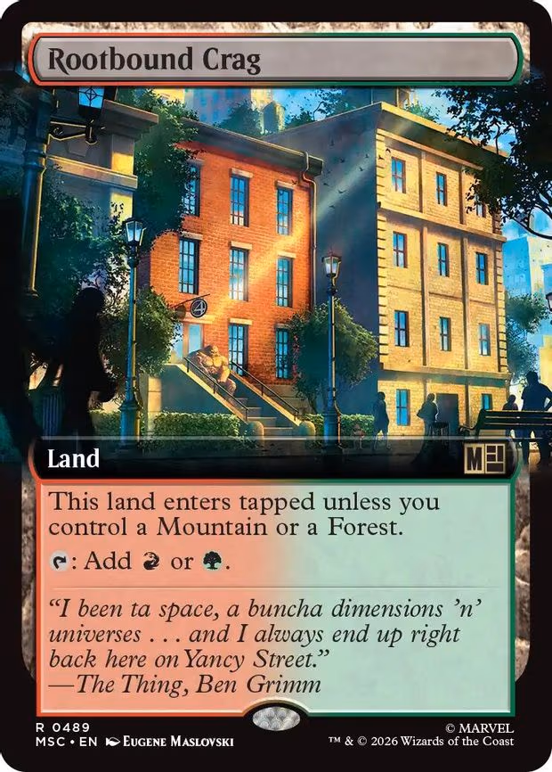 Rootbound Crag - R (489)