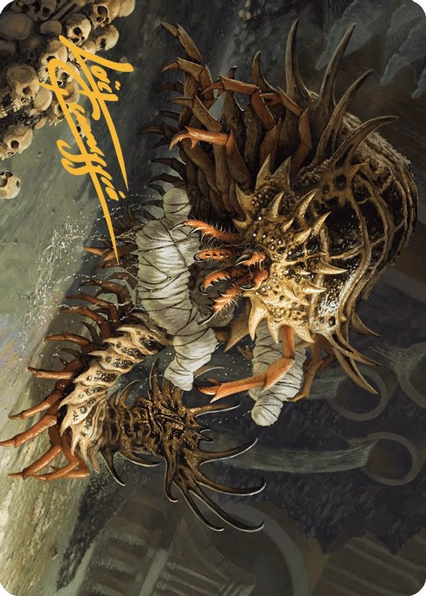 Rot Farm Mortipede Art Card