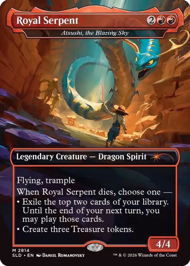 Royal Serpent - Atsushi, the Blazing Sky - M (2814)
