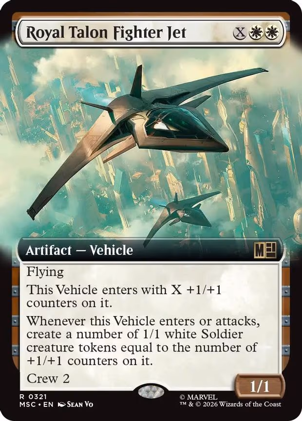 Royal Talon Fighter Jet - R (321)