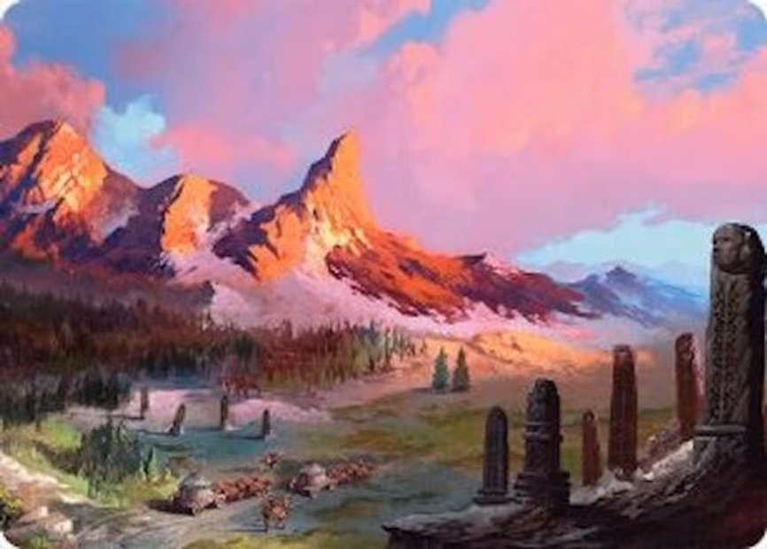 Rugged Highlands Art Card