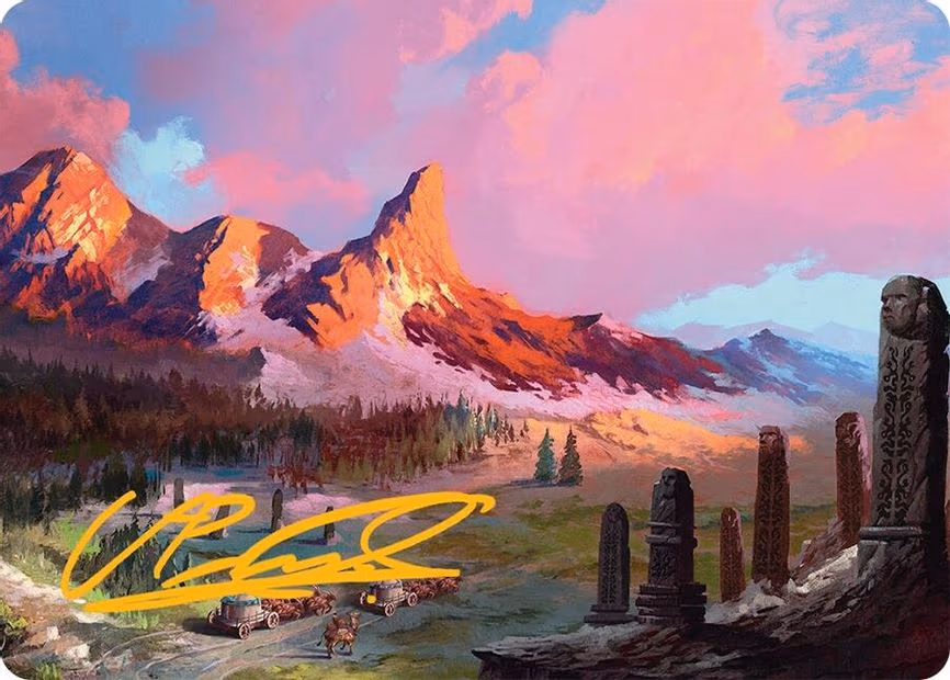 Rugged Highlands Art Card