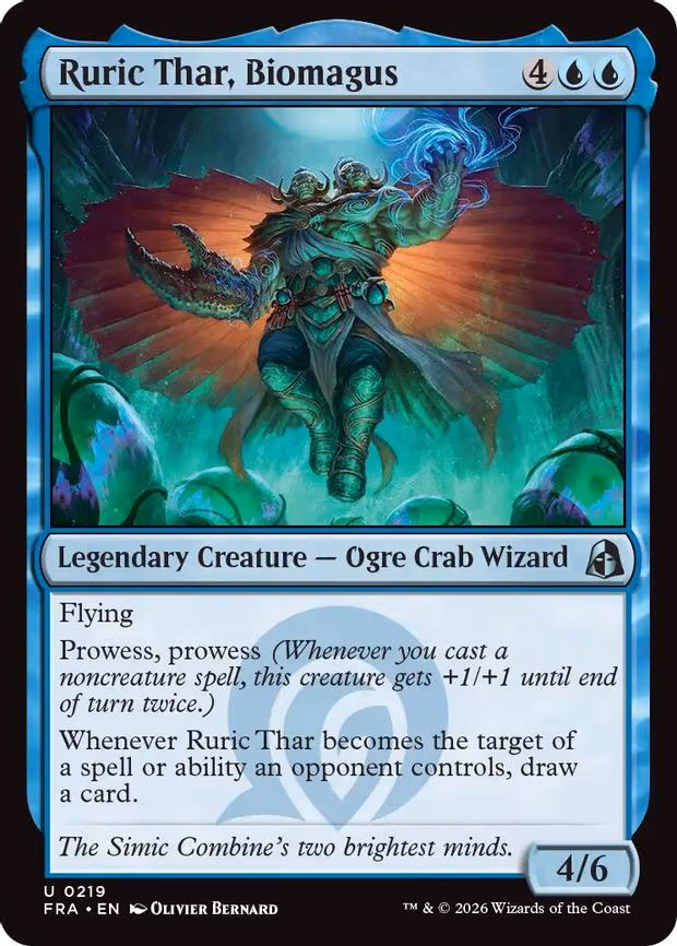 Ruric Thar, Biomagus - U (219)