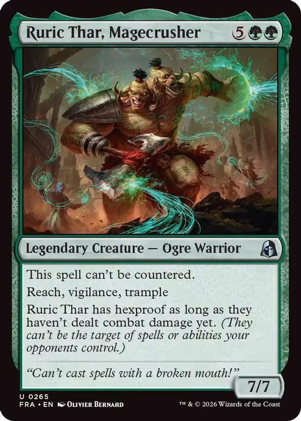 Ruric Thar, Magecrusher - U (265)