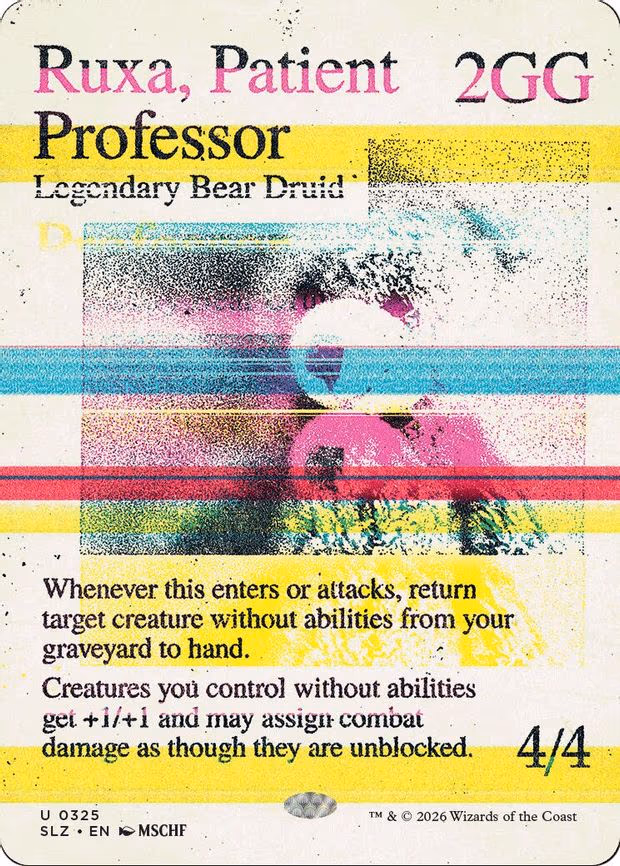 Ruxa, Patient Professor - U (325)