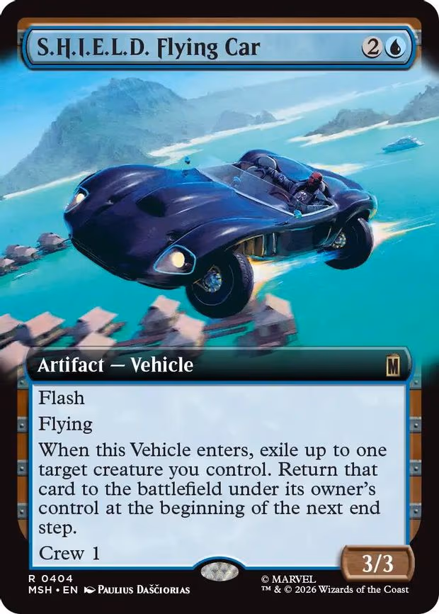 S.H.I.E.L.D. Flying Car - R (404)