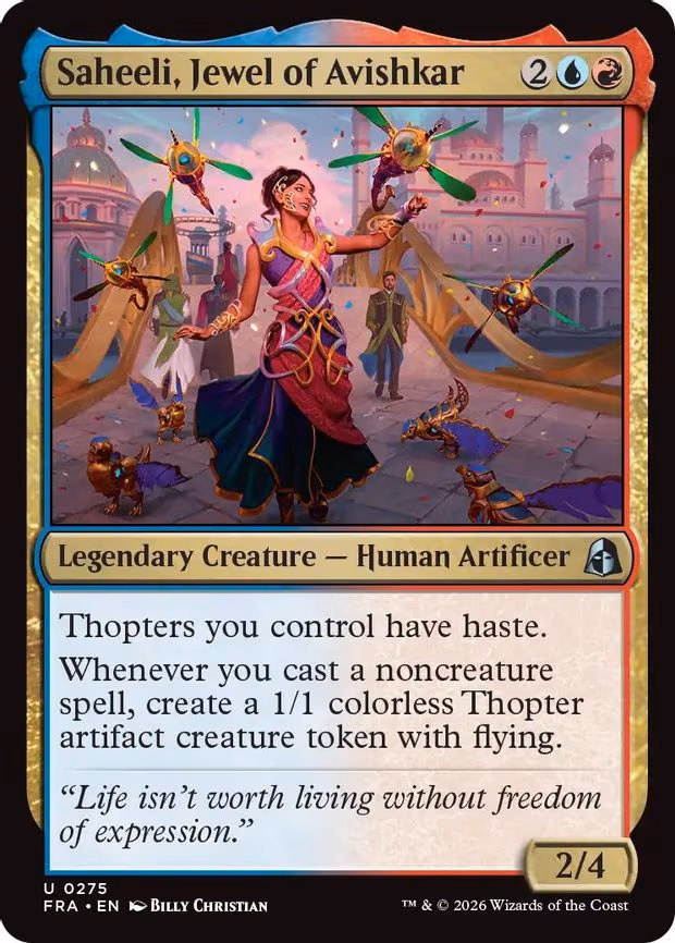 Saheeli, Jewel of Avishkar - U (275)