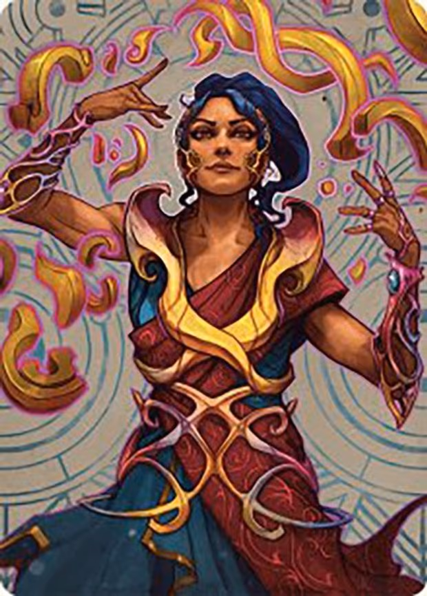 Saheeli, the Sun's Brilliance Art Card