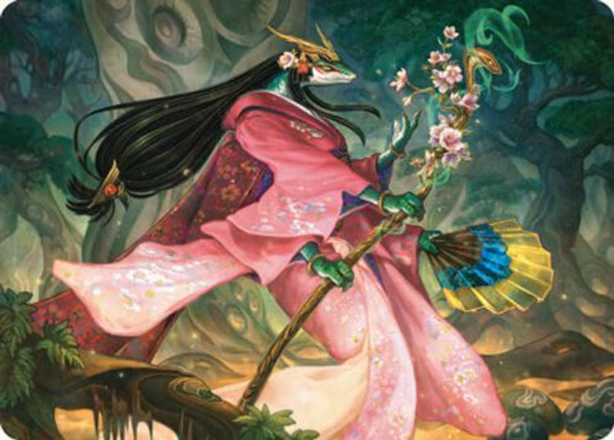 Sakiko, Mother of Summer Art Card