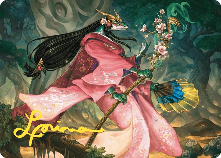 Sakiko, Mother of Summer Art Card