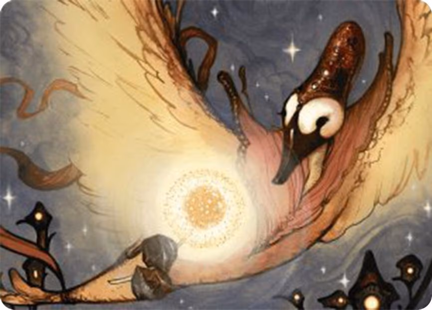 Salvation Swan Art Card
