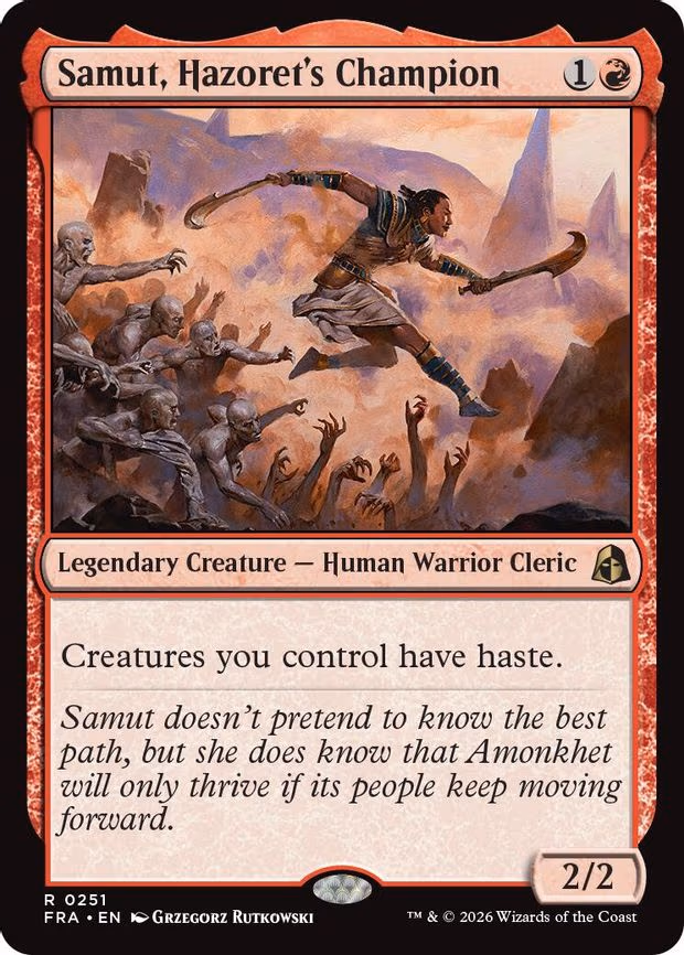 Samut, Hazoret's Champion - R (251)