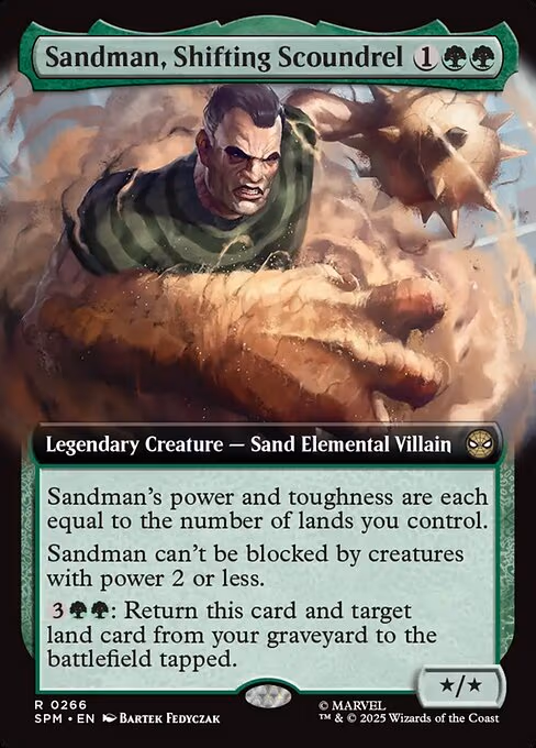 Sandman, Shifting Scoundrel