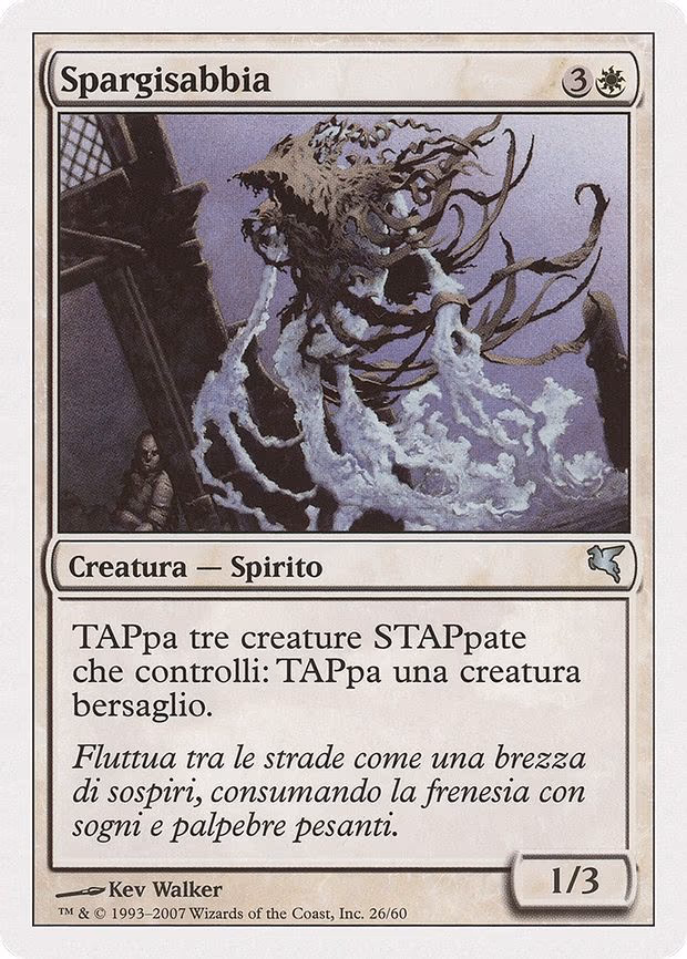 Sandsower (Italian) - "Spargisabbia"