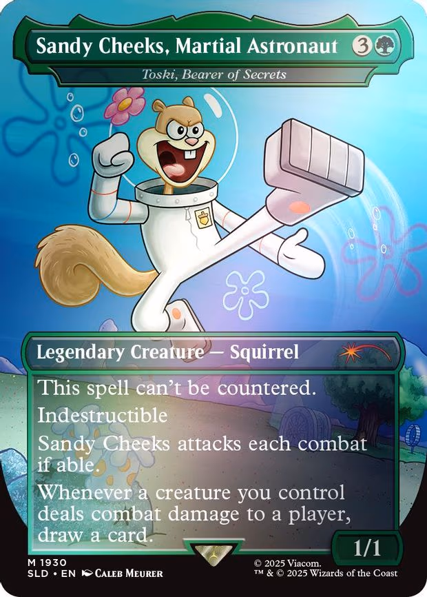 Sandy Cheeks, Martial Astronaut - Toski, Bearer of Secrets