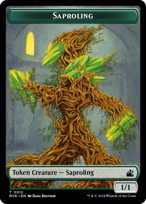 Saproling // Soldier Double-Sided Token