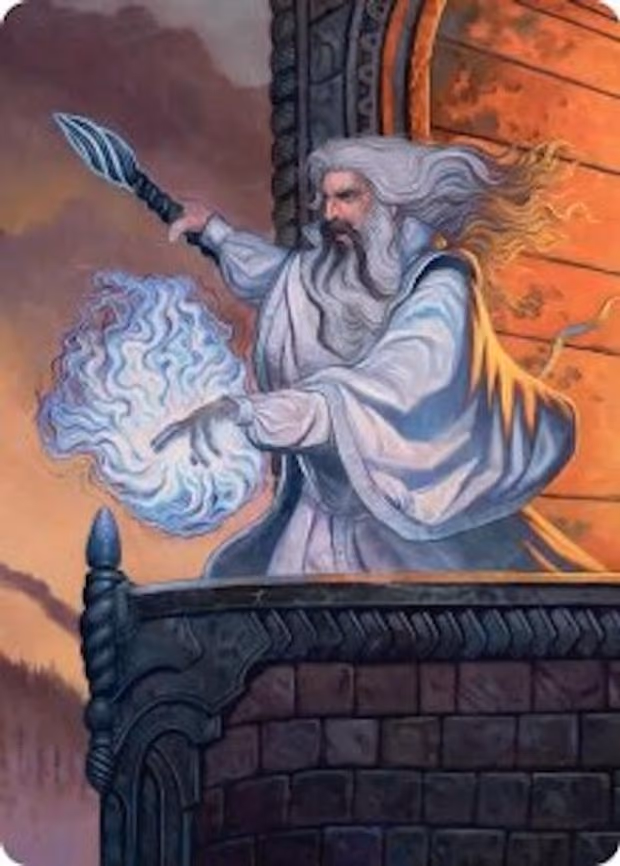 Saruman of Many Colors Art Card - S (35)