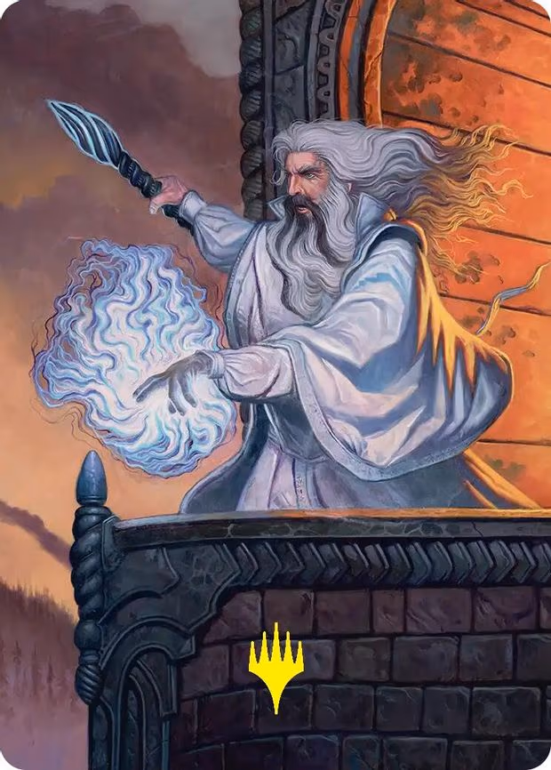 Saruman of Many Colors Art Card - S (35)