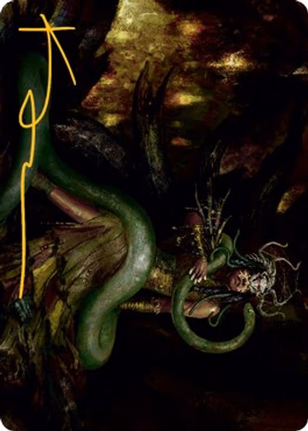 Saryth, the Viper's Fang Art Card