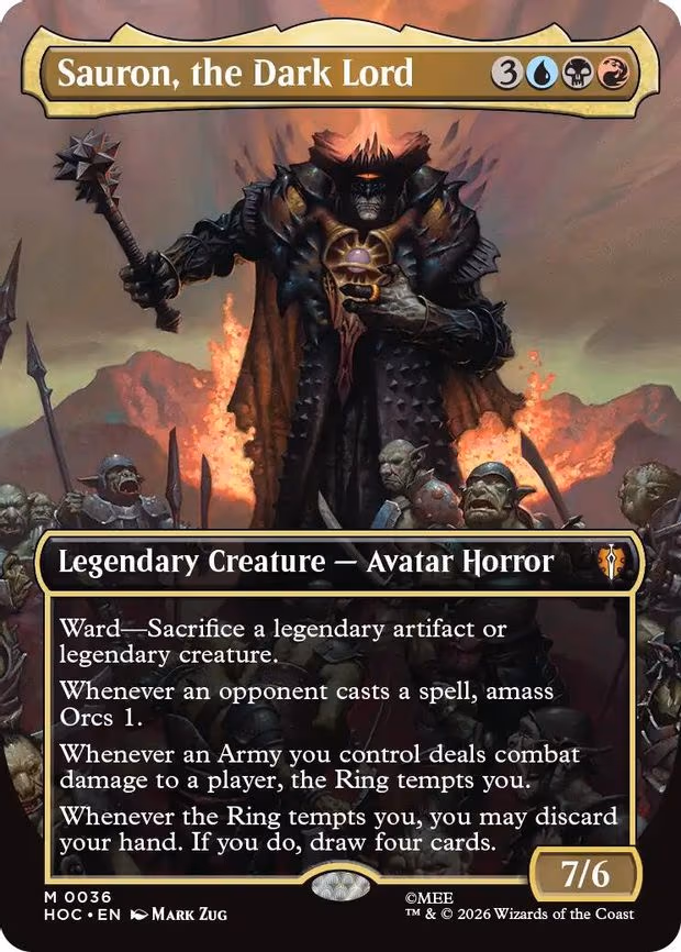 Sauron, the Dark Lord