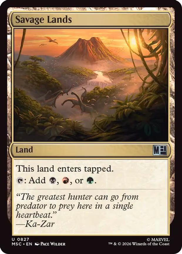 Savage Lands - U (827)