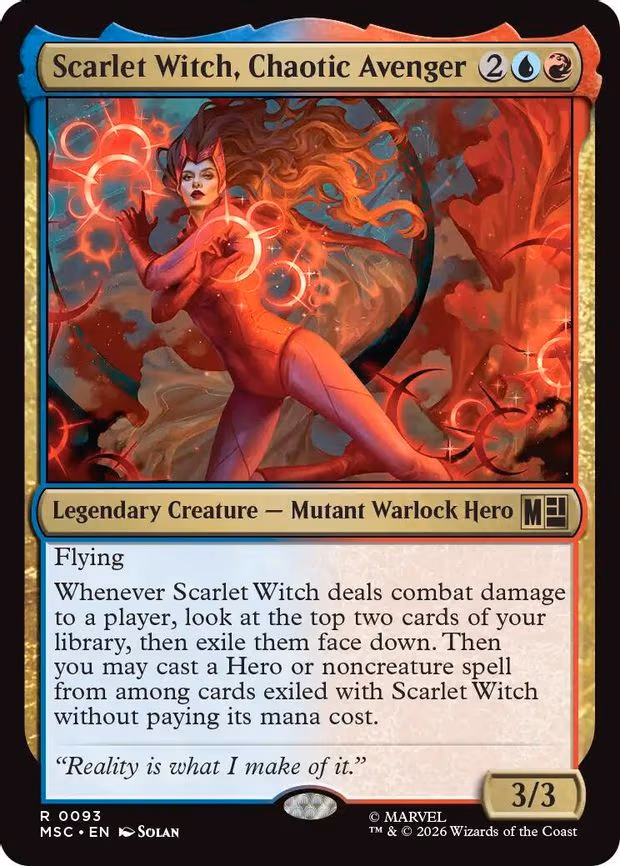 Scarlet Witch, Chaotic Avenger - R (93)