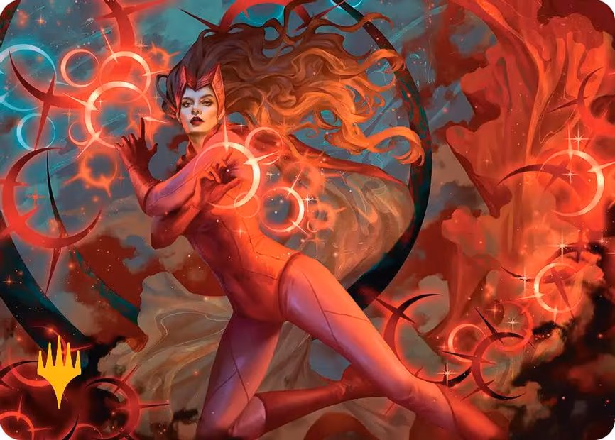 Scarlet Witch, Chaotic Avenger Art Card - S (38)