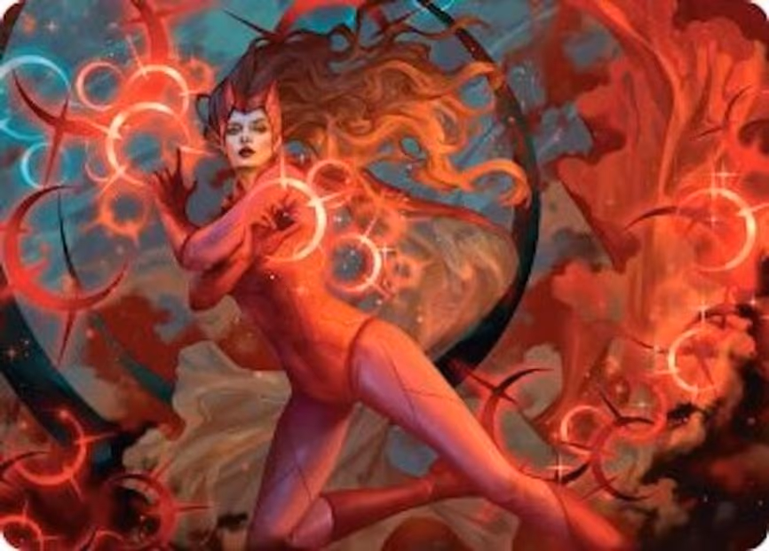 Scarlet Witch, Chaotic Avenger Art Card - S (38)