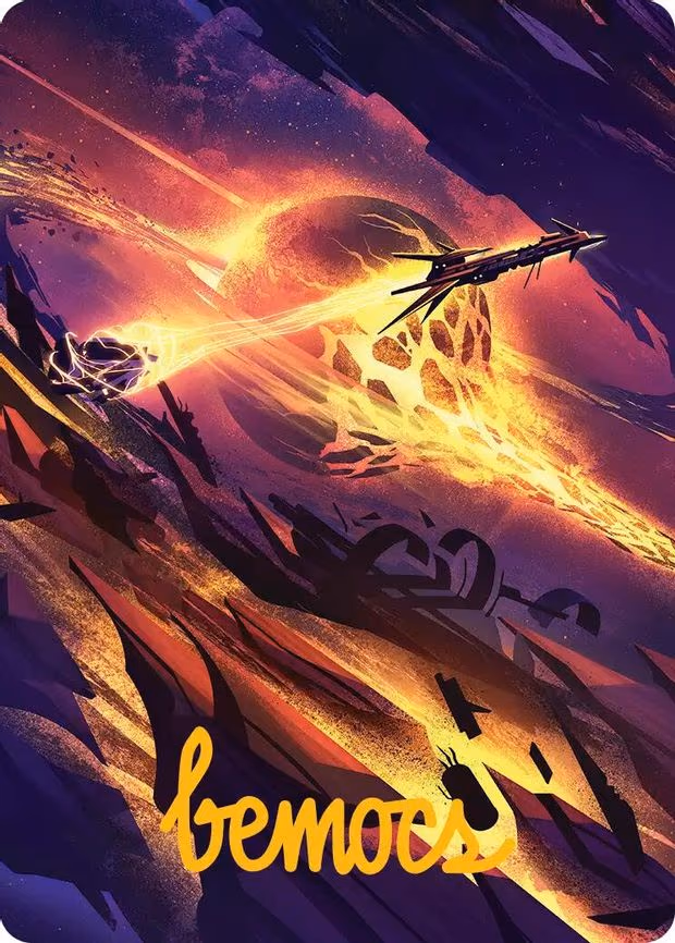 Scavenger Grounds Art Card