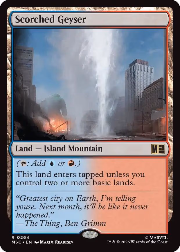 Scorched Geyser - R (264)