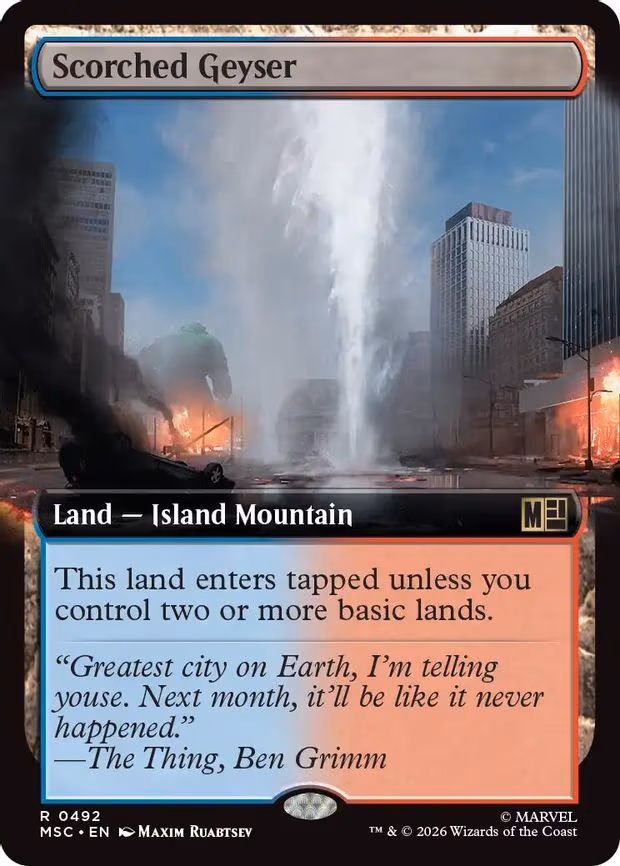 Scorched Geyser - R (492)