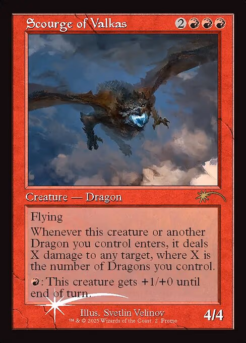 Scourge of Valkas (Retro Frame)
