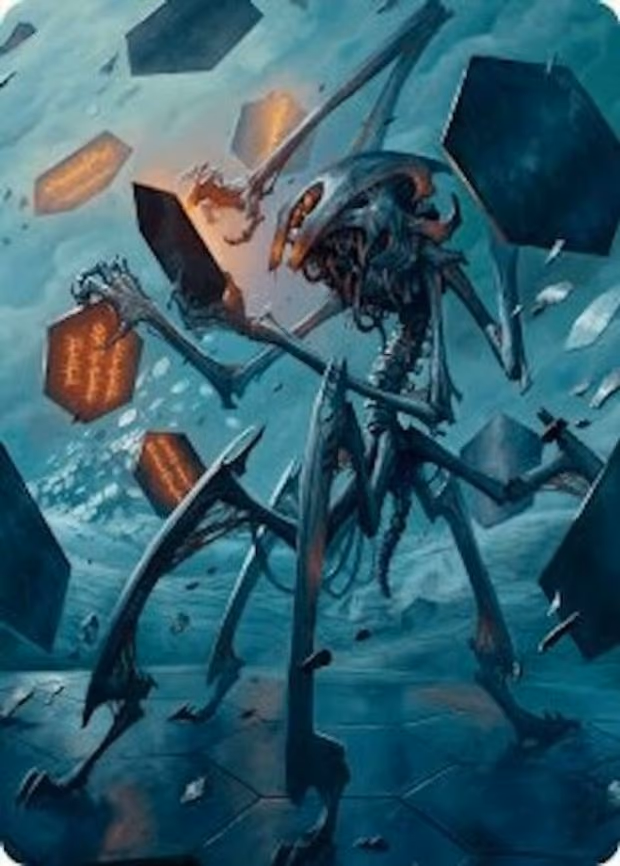 Scrawling Crawler Art Card