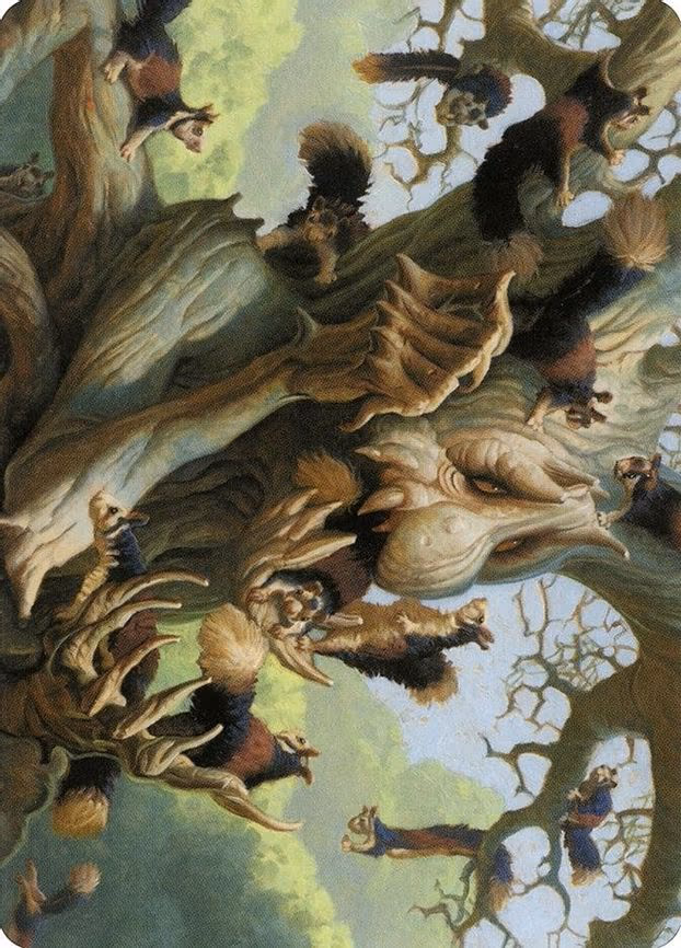 Scurry Oak Art Card