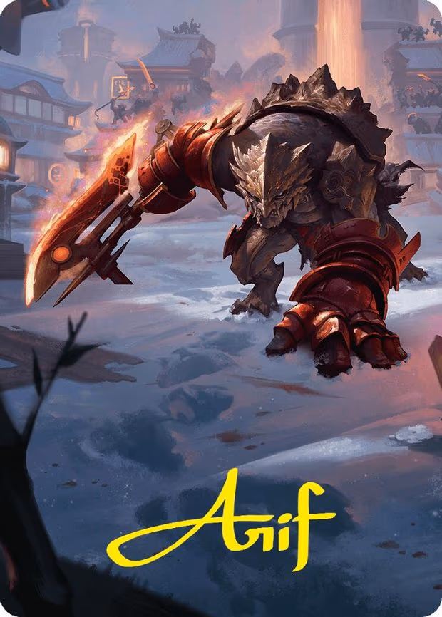 Searslicer Goblin Art Card